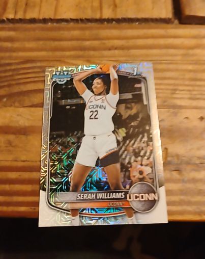 2025-26 Bowman Chrome #BCP-31 Serah Williams — front