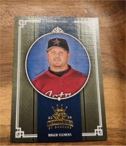 2005 Donruss Diamond Kings #105 Roger Clemens — front