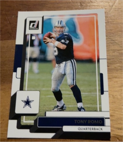 2022 Panini Donruss #209 Tony Romo — front