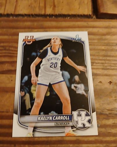 2025 Bowman University #BPP-82 Kaelyn Carroll — front