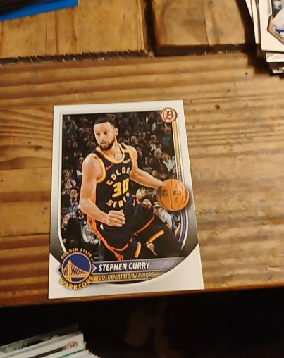 2025 Bowman #115 Stephen Curry — front