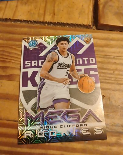 2025 Bowman Chrome Mega Rookies #MR-24 Nique Clifford — front