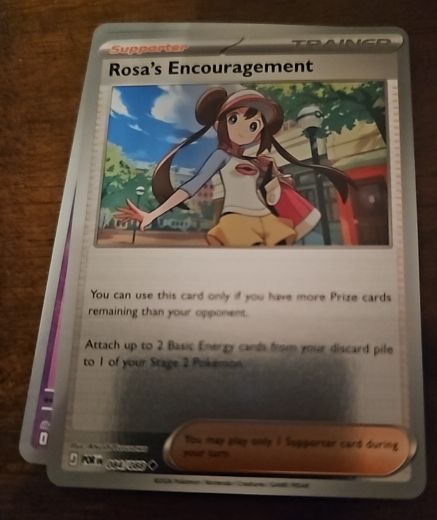 2026 Pokémon Perfect Order #084 Rosa's Encouragement — front