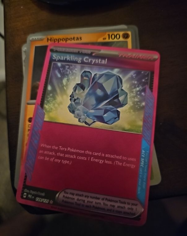 2021 Pokémon TCG Sparkling Crystal 129 Sparkling Crystal — front