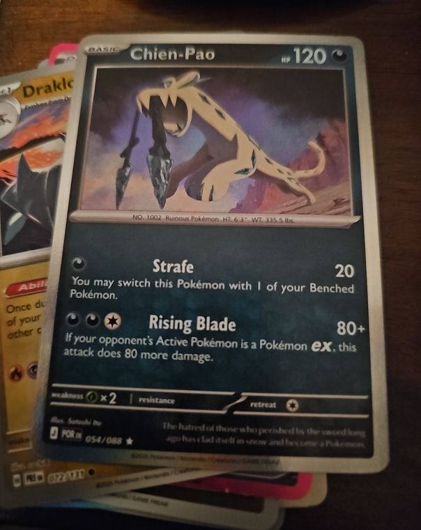 2023 Pokémon Perfect Order #054 Chien-Pao — front