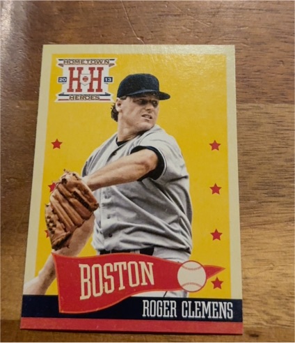 2013 Panini Hometown Heroes #144 Roger Clemens — front