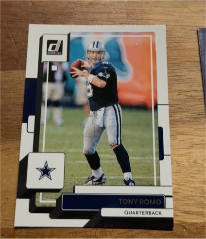 2022 Donruss #209 Tony Romo — front