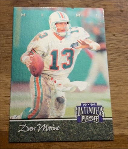 1994 Playoff Contenders #42 Dan Marino — front