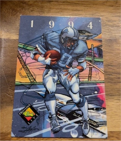 1994 Classic Pro Line Live #405 Barry Sanders — front