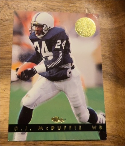 1993 Classic Images #120 O.J. McDuffie — front