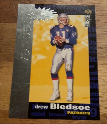 1995 Upper Deck Collector's Choice You Crash the Game Silver #C9 Drew Bledsoe — front