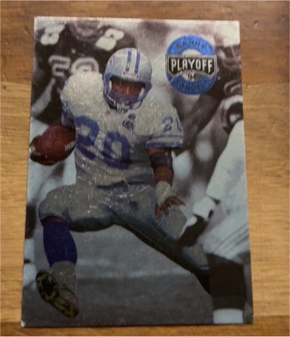 1994 Playoff #NNO Barry Sanders Prototypes — front