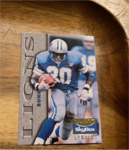 1995 SkyBox Premium #42 Barry Sanders — front