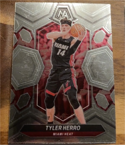2023-24 Panini Mosaic #11 Tyler Herro — front