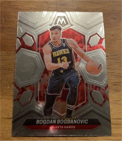 2023-24 Panini Mosaic #24 Bogdan Bogdanovic — front