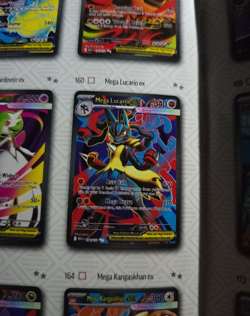 2014 Pokémon TCG Mega Evolution #160 Mega Lucario ex — front