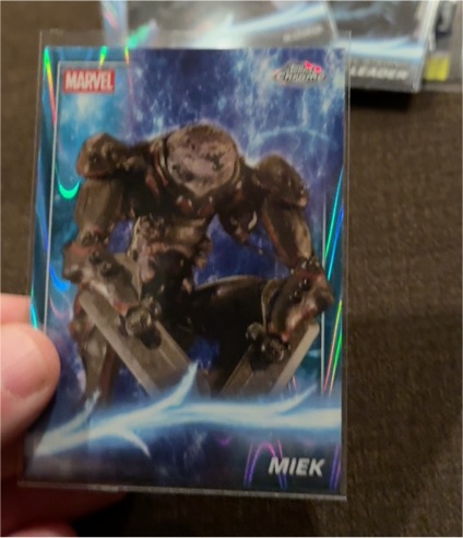 2025 Topps Chrome Marvel Studios #78 Miek — front