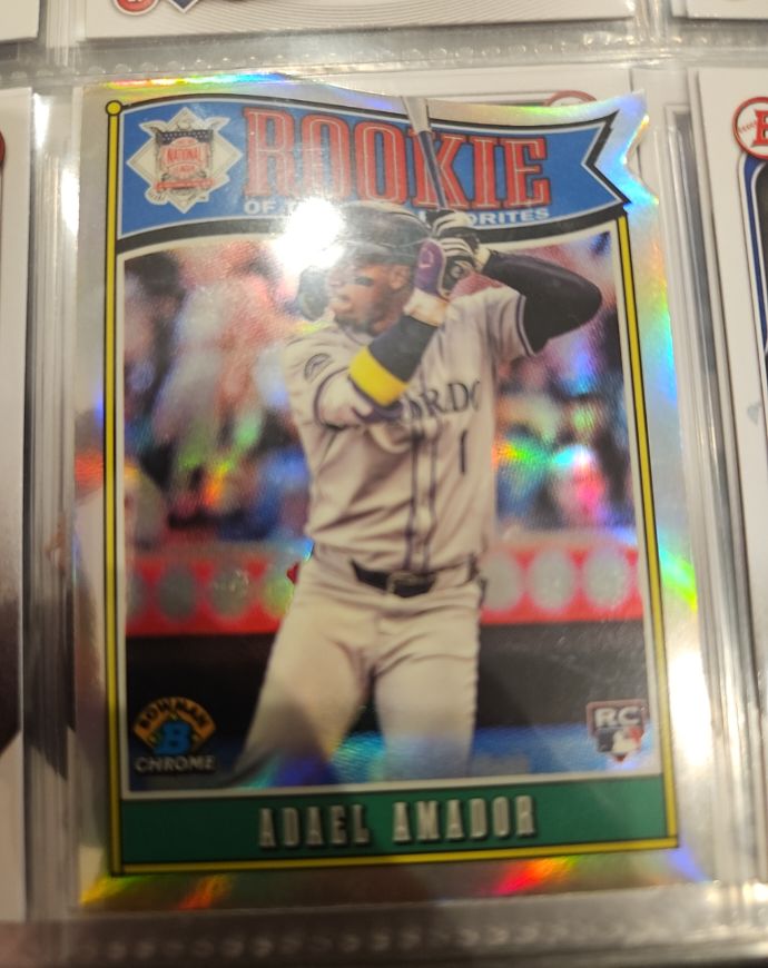 2025 Bowman Chrome #ROY-13 Adael Amador Rookie of the Year Favorites — front