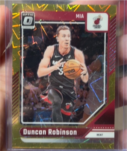 2024-25 Panini Donruss Optic #199 Duncan Robinson — front
