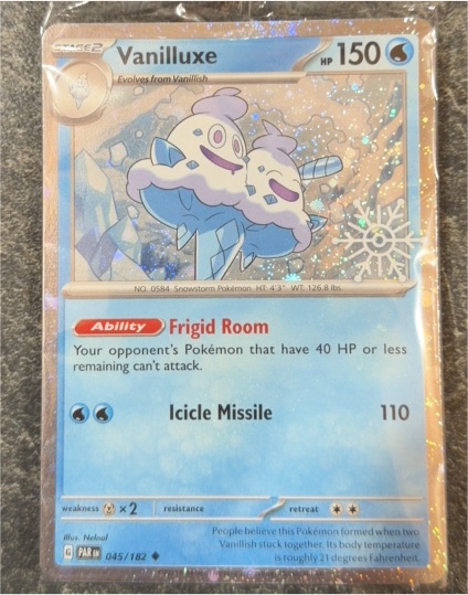 2023 Pokémon Scarlet & Violet Paradox Rift #045 Vanilluxe — front