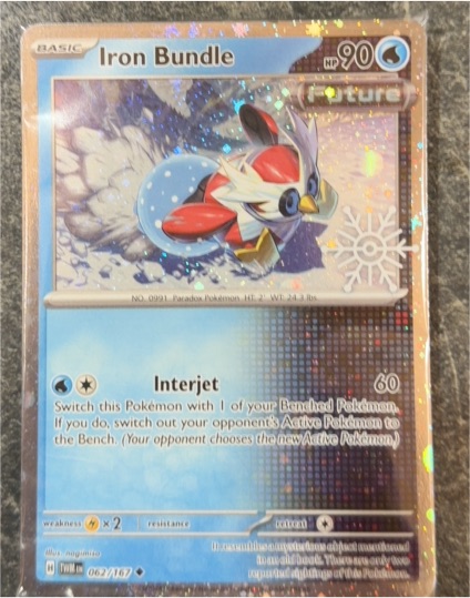 2024 Pokémon SV06 Twilight Masquerade #062 Iron Bundle — front