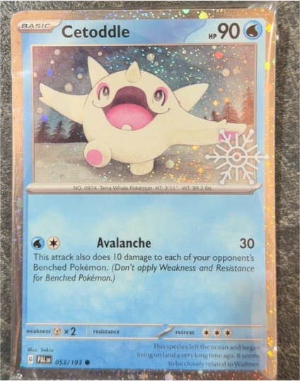 2023 Pokémon SV: Paldea Evolved #053 Cetoddle — front