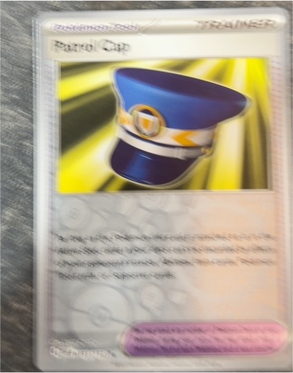 2023 Pokémon Scarlet & Violet Obsidian Flames #191 Patrol Cap — front