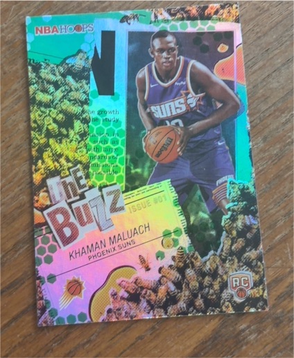 2026 Topps NBA Hoops The Buzz #TB-10 Khaman Maluach — front