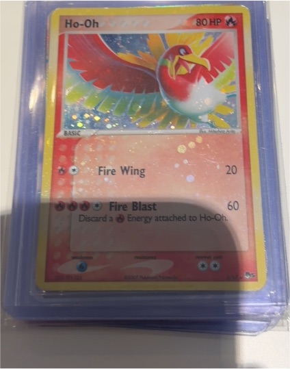 2007 Pokémon POP Series 5 #1 Ho-Oh — front