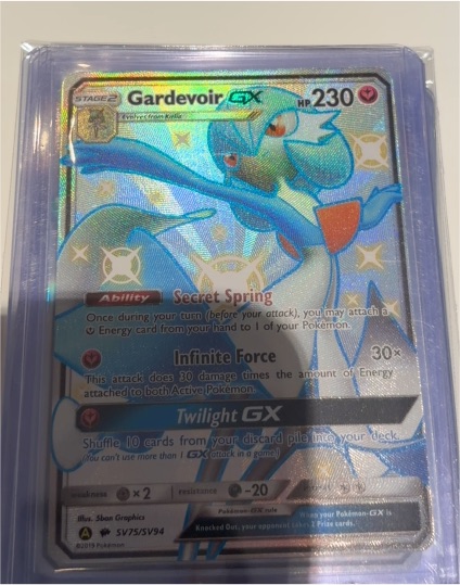2019 Pokémon Hidden Fates #SV75 Gardevoir GX — front