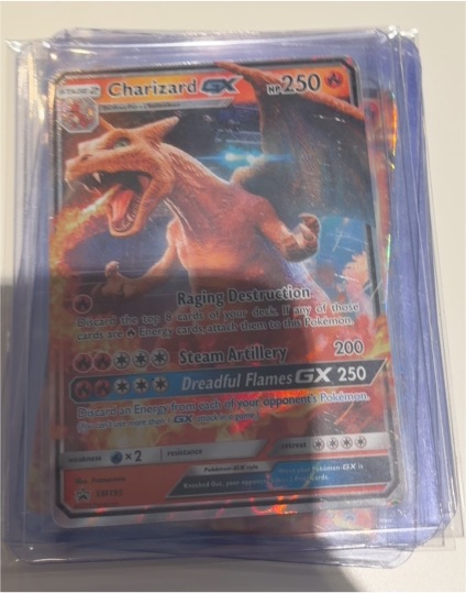 2019 Pokémon TCG Charizard GX SM195 Black Star Promo — front