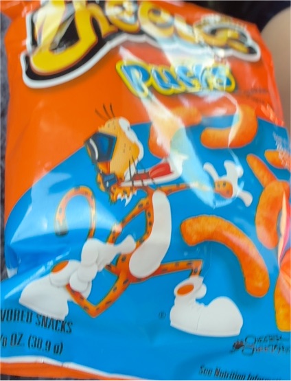 Misprinted Bag of Cheetos Puffs — front
