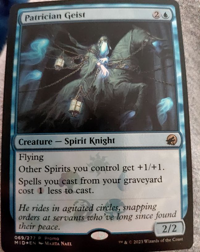 2023 Innistrad: Midnight Hunt #069 Patrician Geist — front