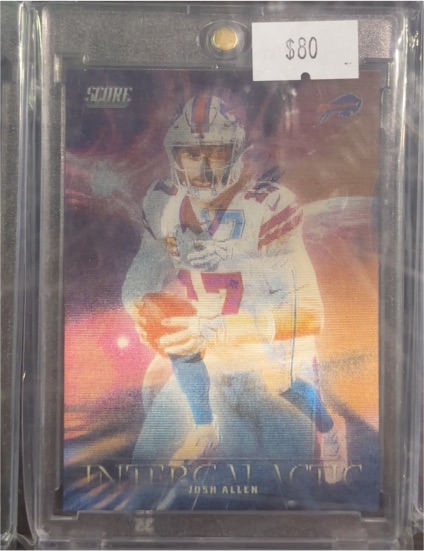 2021 Panini Score Intergalactic #12 Josh Allen — front