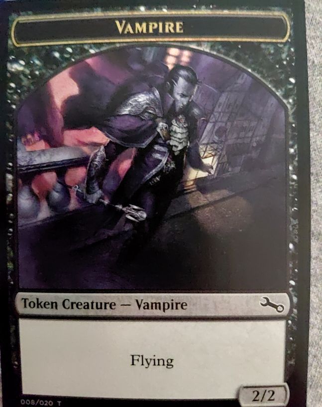 2021 Magic: The Gathering #008 Vampire Token — front
