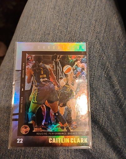 2025 Panini Chronicled #38 Caitlin Clark — front