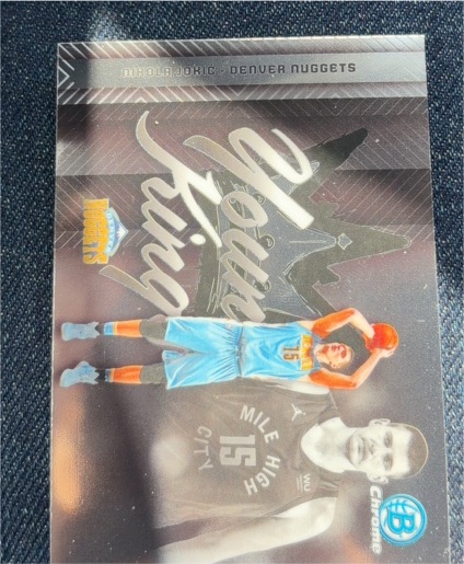 2025-26 Bowman Chrome #YK-6 Nikola Jokic — front