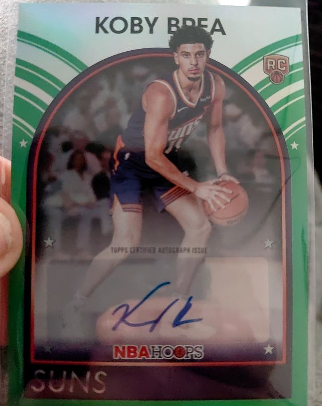 2025-26 Topps NBA Hoops #89S-KB Koby Brea — front