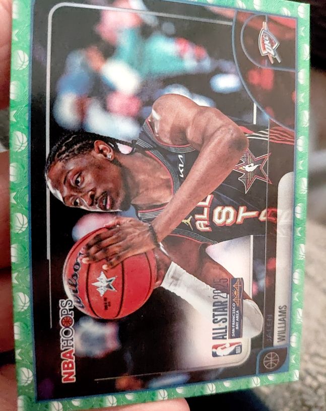 2025-26 Topps NBA Hoops #285 Jalen Williams — front