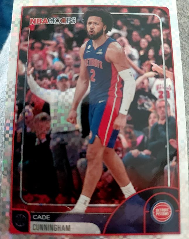 2025-26 Panini NBA Hoops #81 Cade Cunningham — front