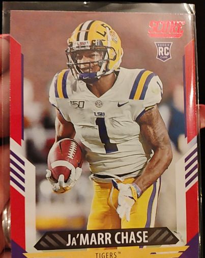 2021 Panini Score #325 Ja'Marr Chase — front