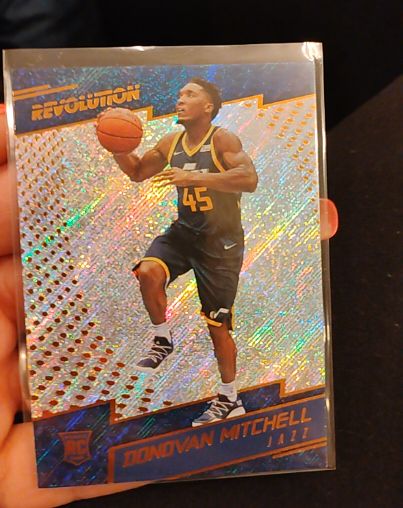2017-18 Panini Revolution #125 Donovan Mitchell — front