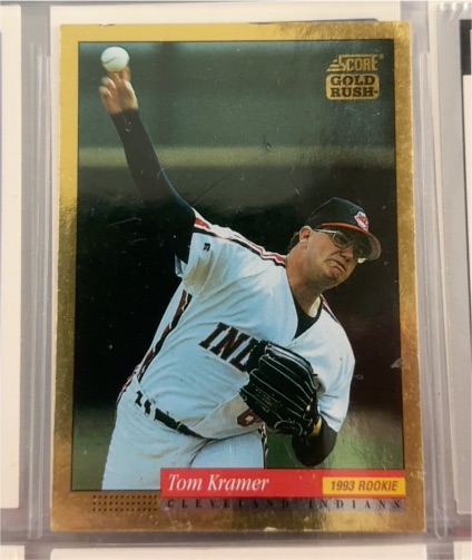 1994 Score Gold Rush #314 Tom Kramer — front