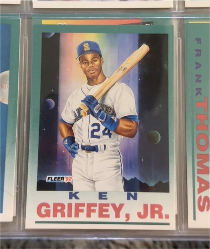 1992 Fleer Pro Visions #709 Ken Griffey Jr. — front