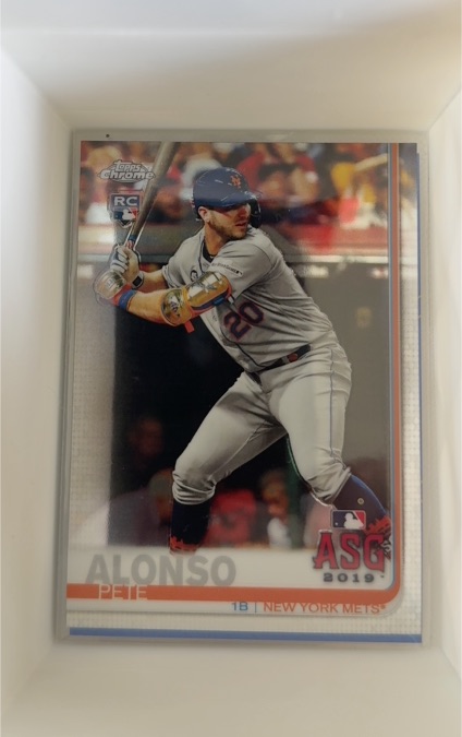2019 Topps Chrome Update #86 Pete Alonso — front