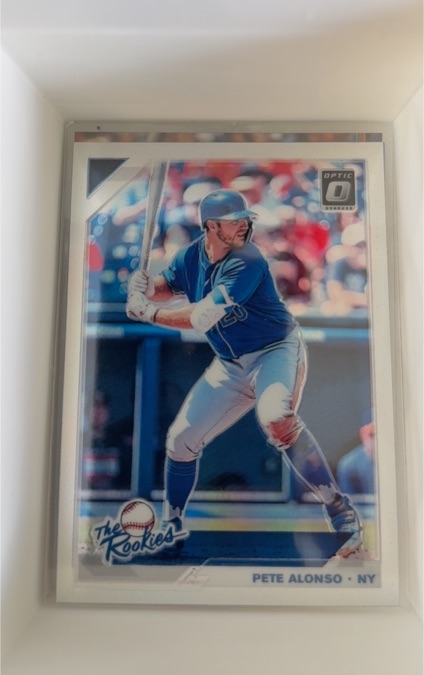 2019 Donruss Optic The Rookies #TR-14 Pete Alonso — front