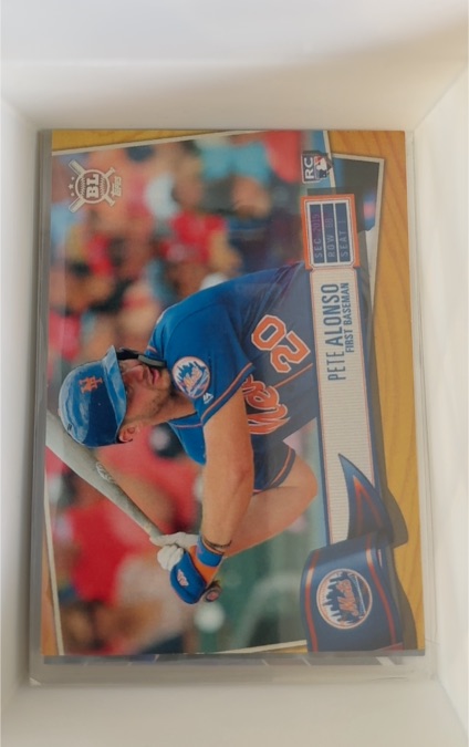 2019 Topps Big League #20b Pete Alonso Rookie Variation — front