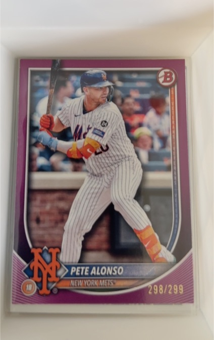 2025 Bowman #56 Pete Alonso — front
