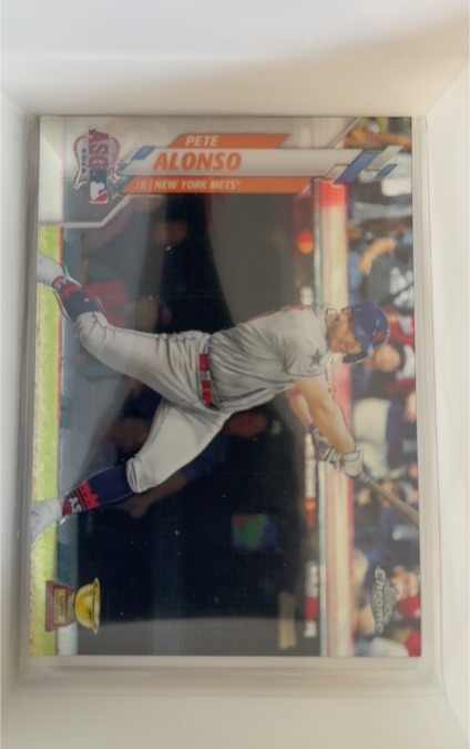 2020 Topps Chrome Update #U-84 Pete Alonso — front