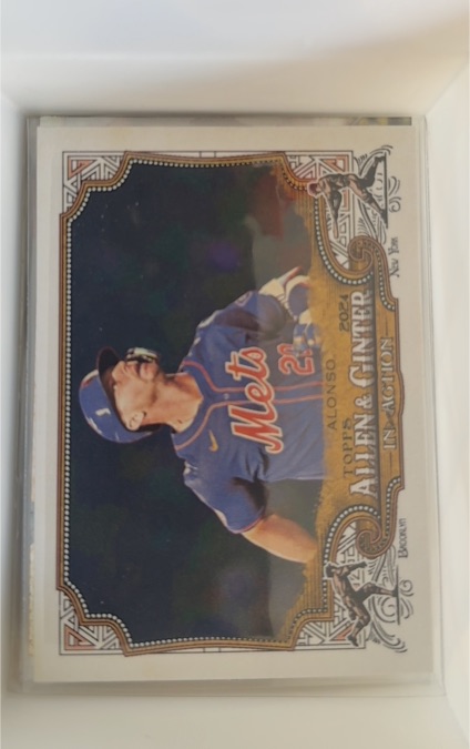 2024 Topps Allen & Ginter #IA-30 Pete Alonso In-Action — front